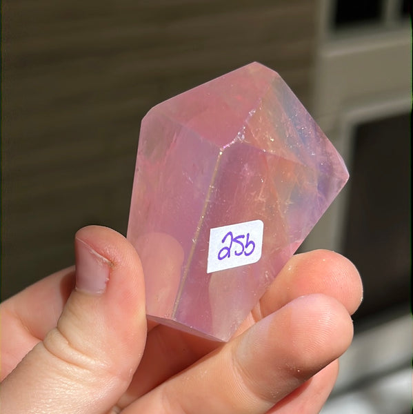 Rose Aura Quartz Freeform