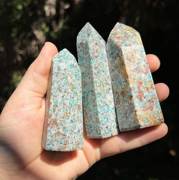 Mosaic Amazonite Tower