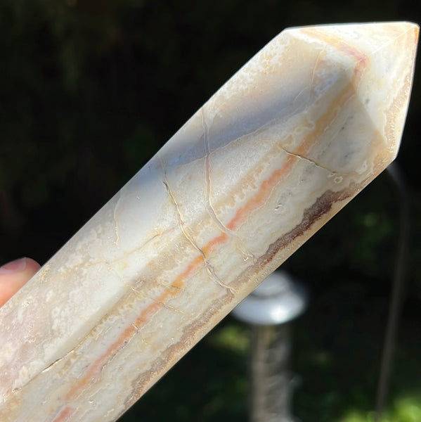 Crazy Lace Agate Tower