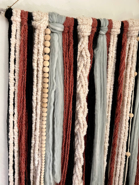 ‘Copper’ Yarn Wall Hanging