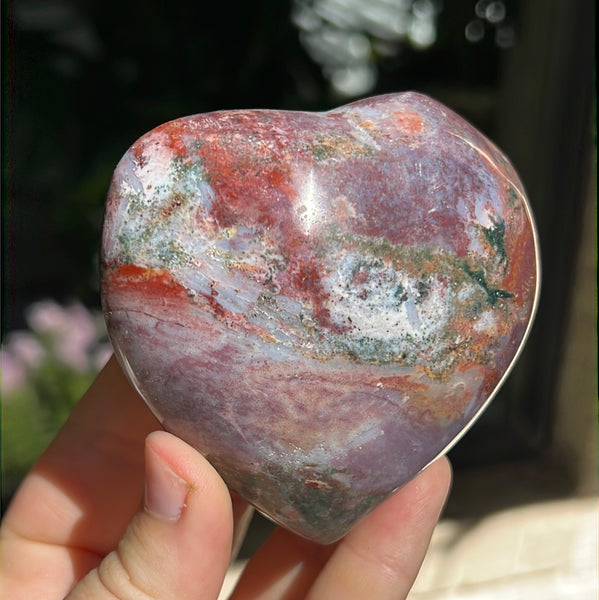 Ocean Jasper Heart