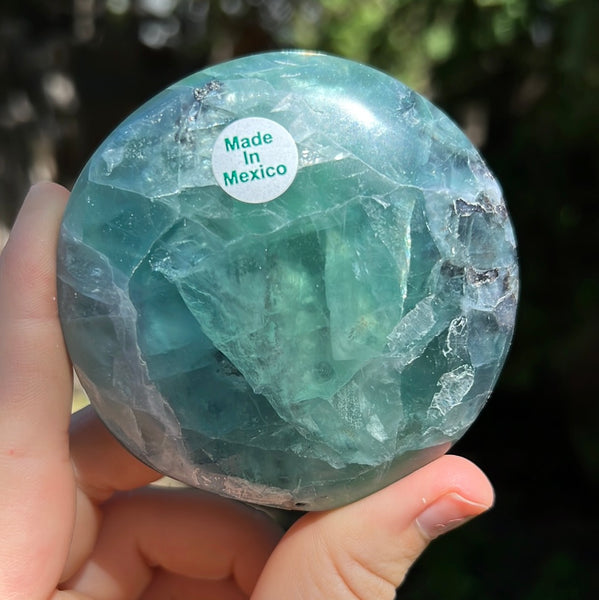 Mexican Fluorite Circular Freeform