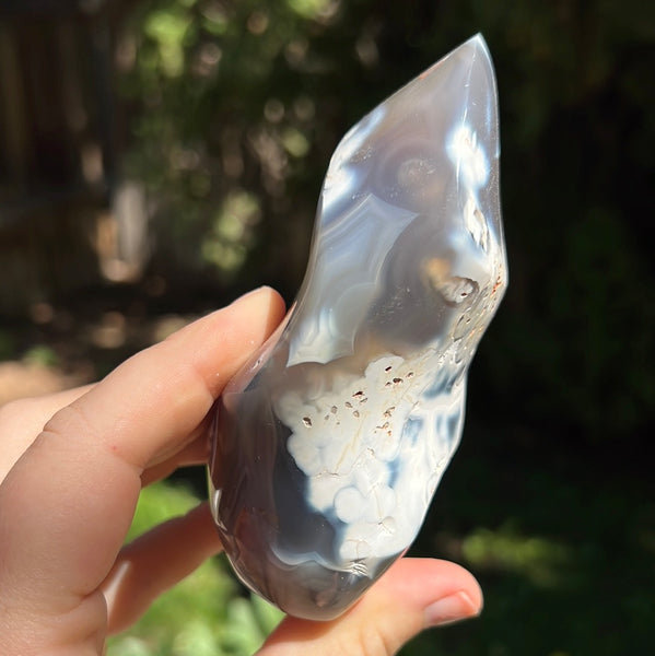 Orca Agate Flame