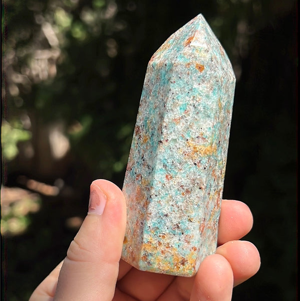 Mosaic Amazonite Tower