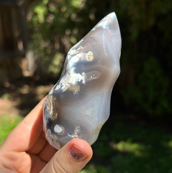 Orca Agate Flame