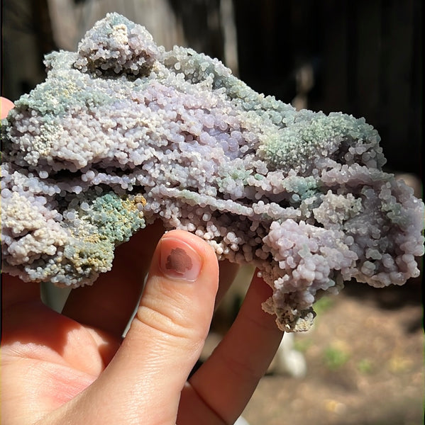 Grape Agate Cluster