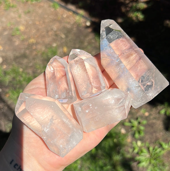 Clear Quartz Tower