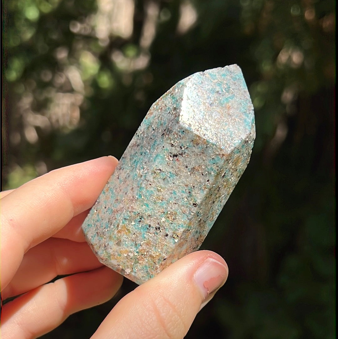 Mosaic Amazonite Tower