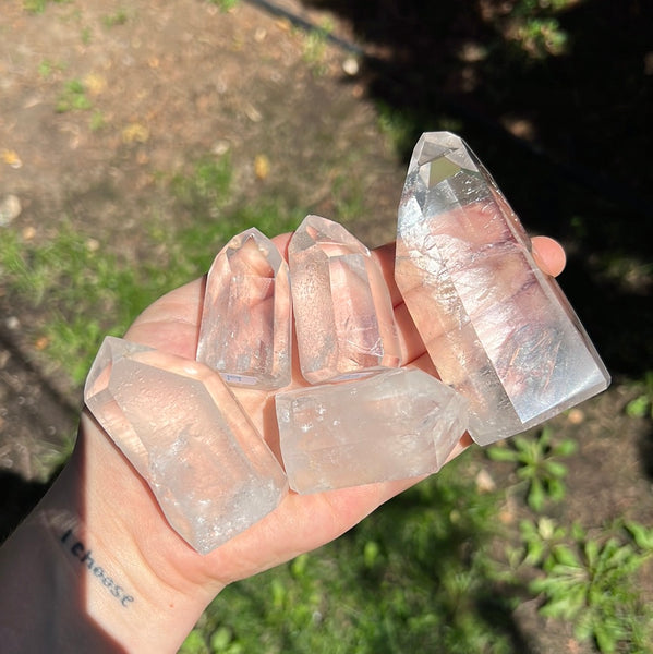 Clear Quartz Tower