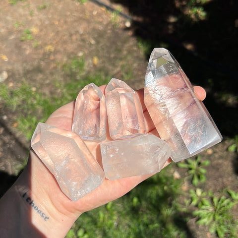 Clear Quartz Tower