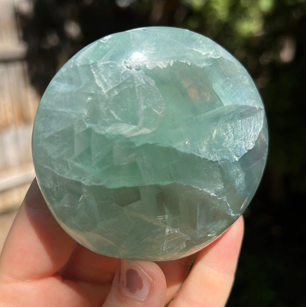 Mexican Fluorite Circular Freeform