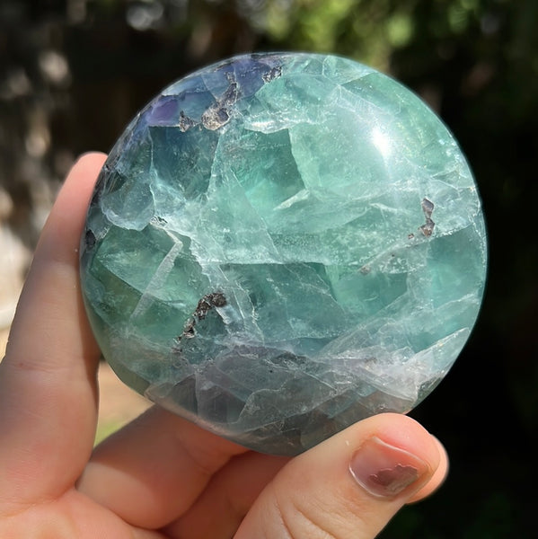 Mexican Fluorite Circular Freeform