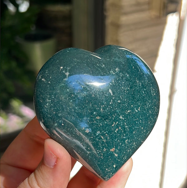 Ocean Jasper Heart