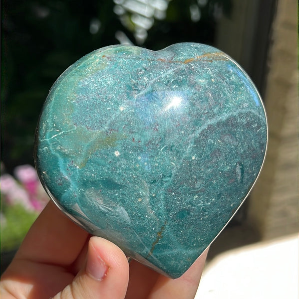 Ocean Jasper Heart