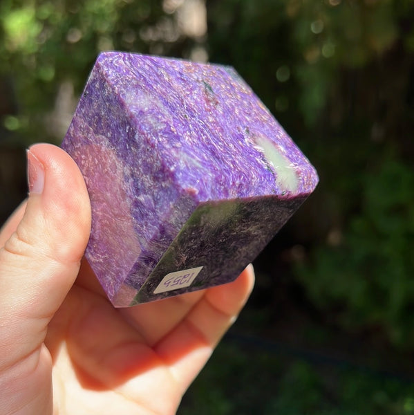 Charoite Cube