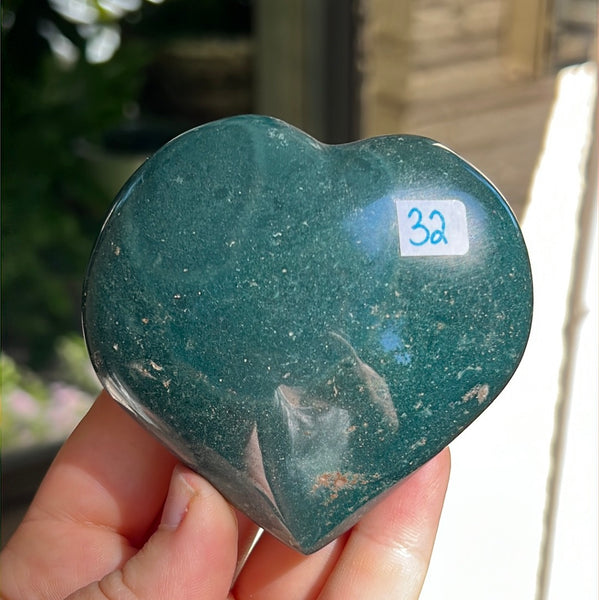 Ocean Jasper Heart