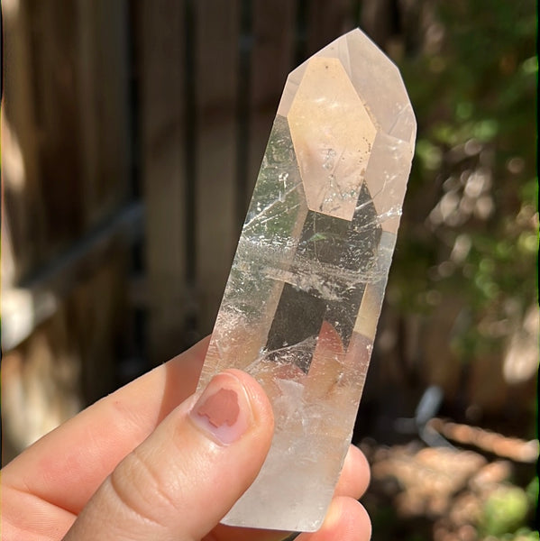 Clear Quartz Tower