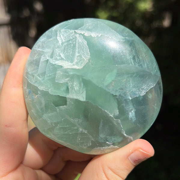 Mexican Fluorite Circular Freeform