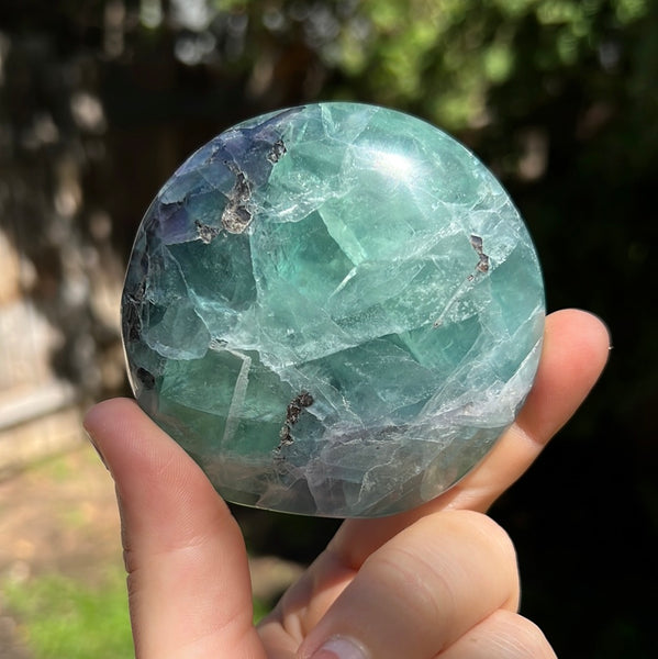 Mexican Fluorite Circular Freeform