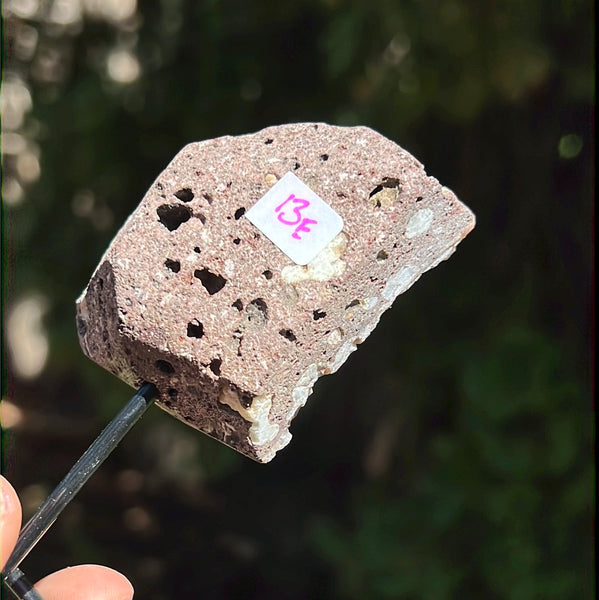 Red Apophyllite on Pin