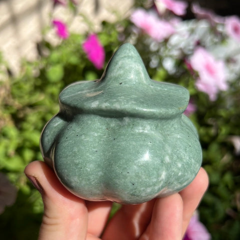 Serpentine 'Jade' Pumpkin