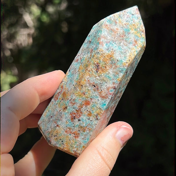 Mosaic Amazonite Tower