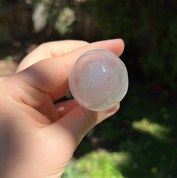 Selenite/Satin Spar Mushroom