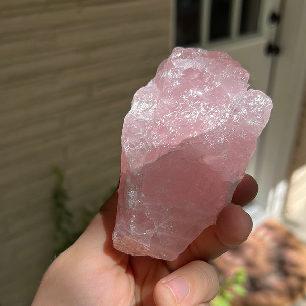 Raw Rose Quartz Chunk