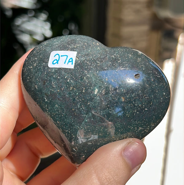 Ocean Jasper Heart