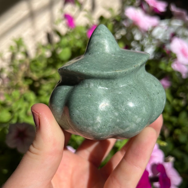 Serpentine 'Jade' Pumpkin