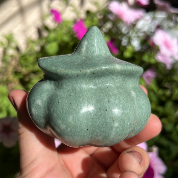 Serpentine 'Jade' Pumpkin