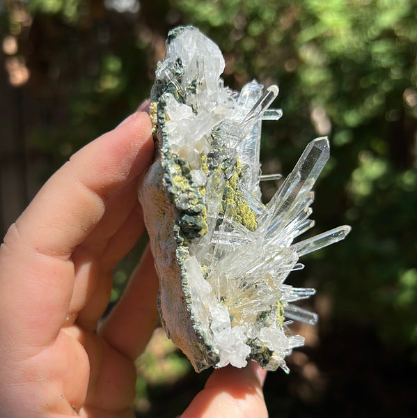 Lemurian Quartz Cluster