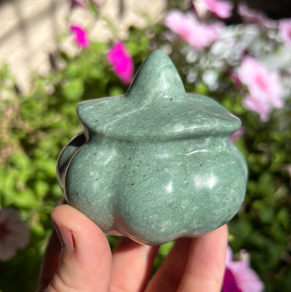 Serpentine 'Jade' Pumpkin