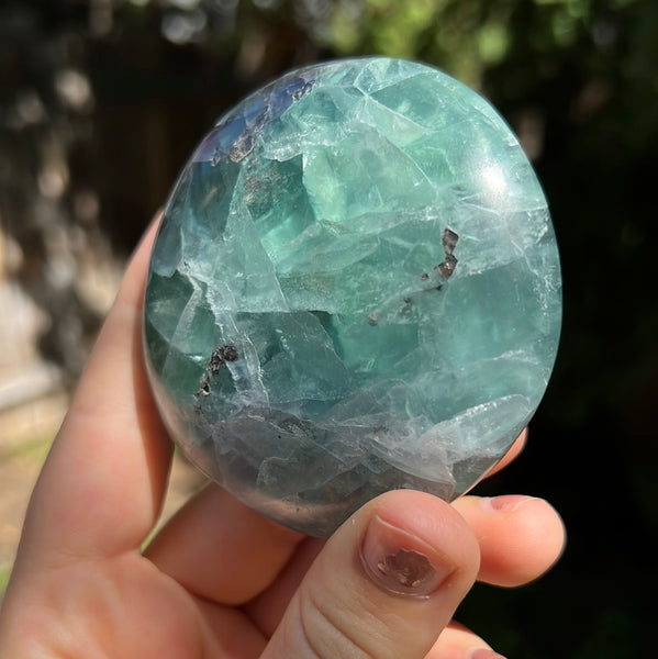 Mexican Fluorite Circular Freeform