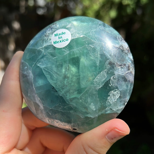 Mexican Fluorite Circular Freeform