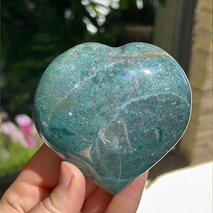 Ocean Jasper Heart