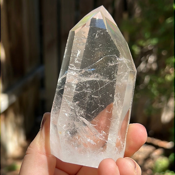 Clear Quartz Tower