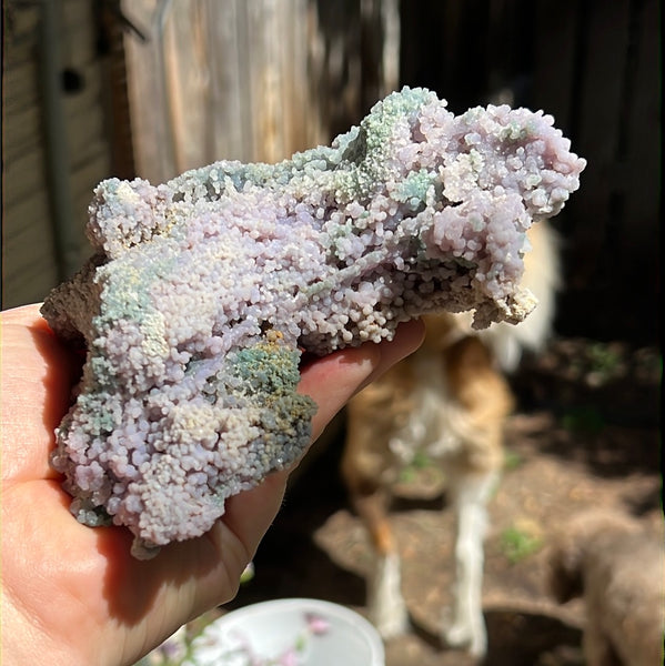 Grape Agate Cluster