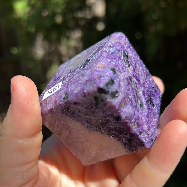 Charoite Cube