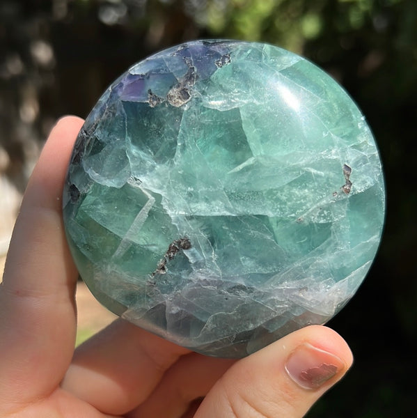 Mexican Fluorite Circular Freeform