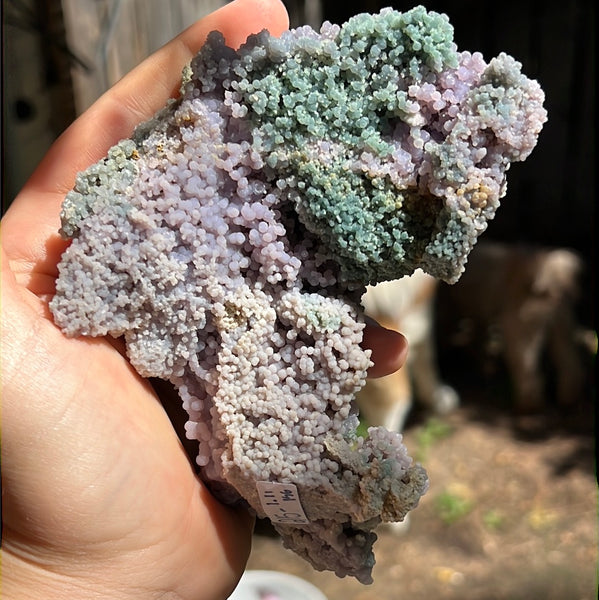 Grape Agate Cluster