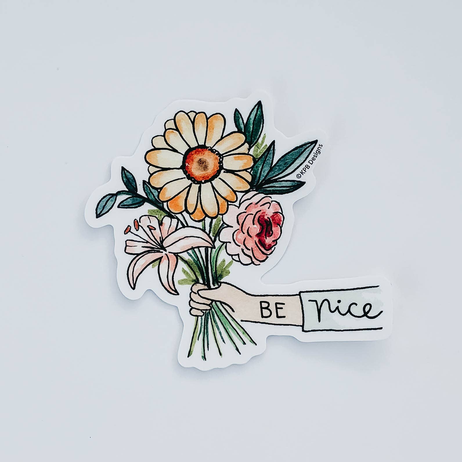 Be Nice Sticker