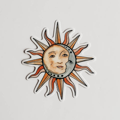 Sun & Moon Sticker