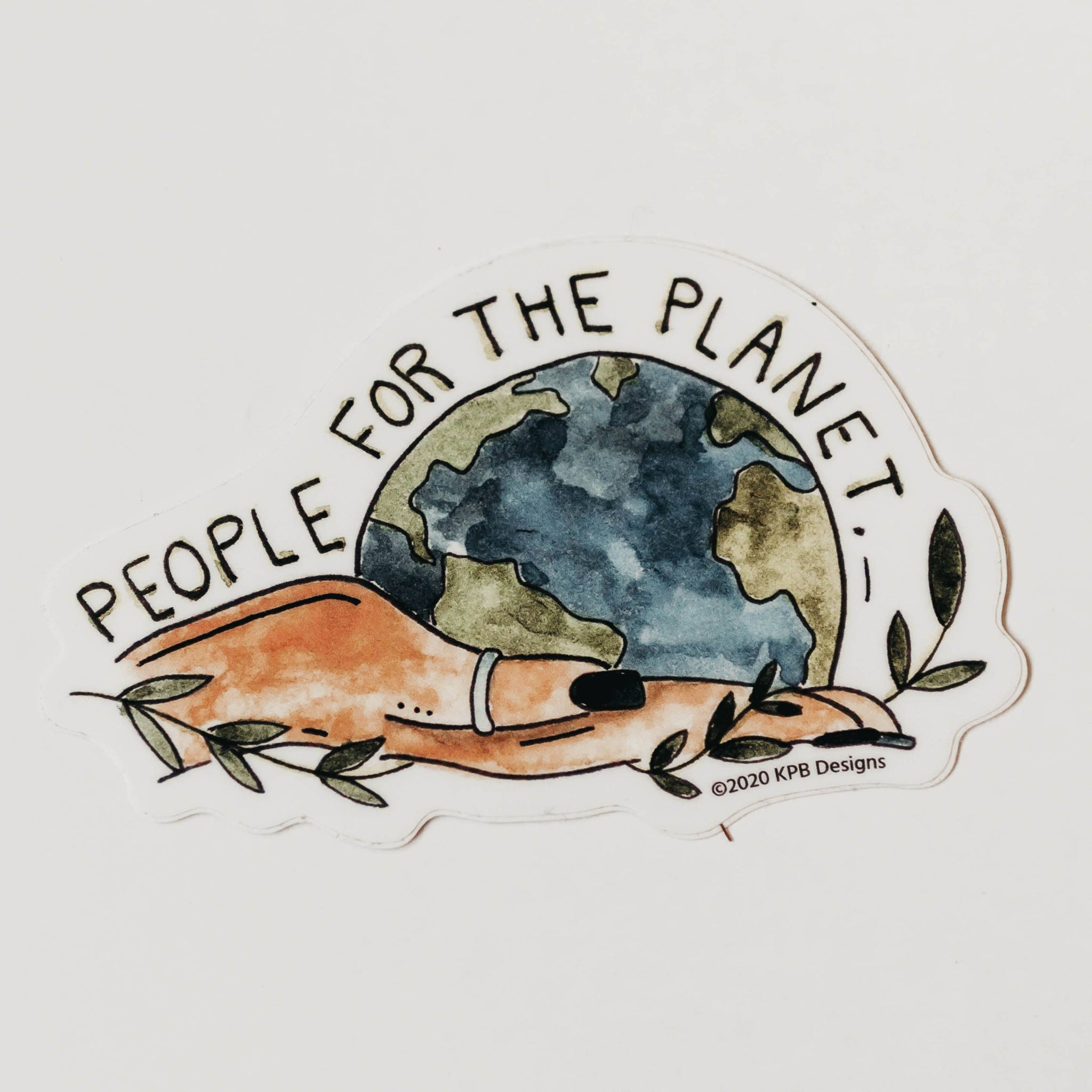 People for the Planet Sticker