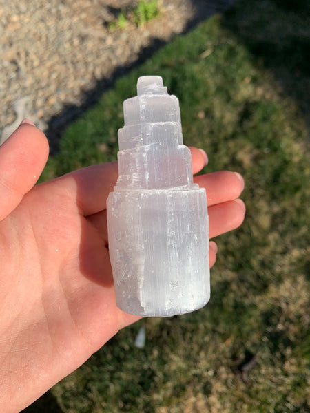 Selenite/Satin Spar Towers