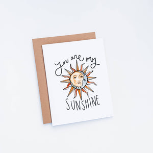 You are my sunshine Card