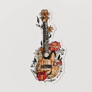 Ukelele Sticker