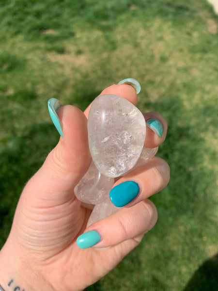 Clear Quartz Tumbles