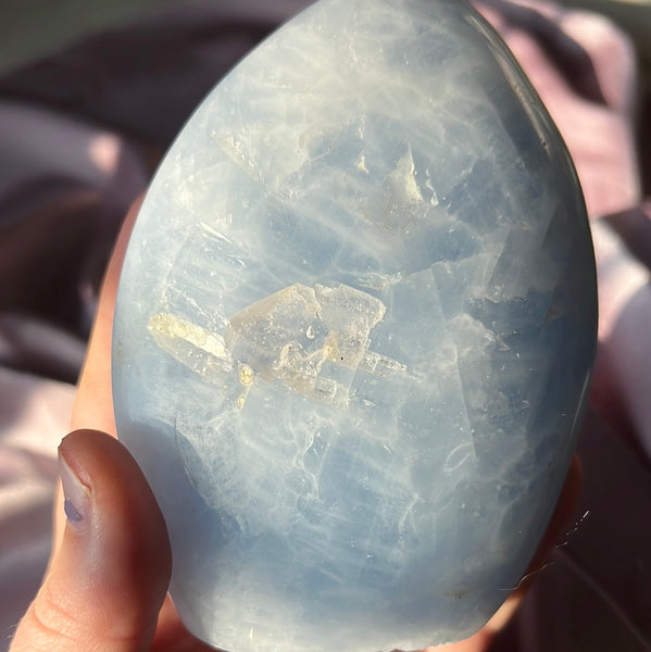 Blue Calcite Freeform - B