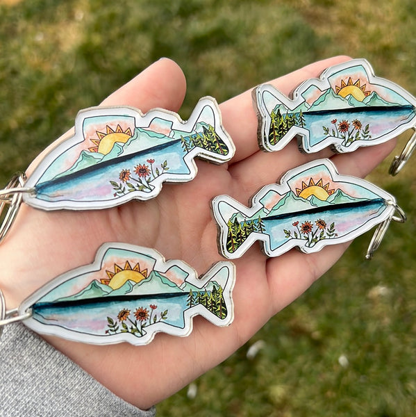 Fish Keychain